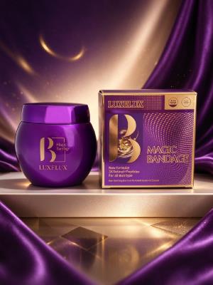 LUXELUX Krem do twarzy „Magic Bandage” z retinolem i peptydami   紫绷带面霜