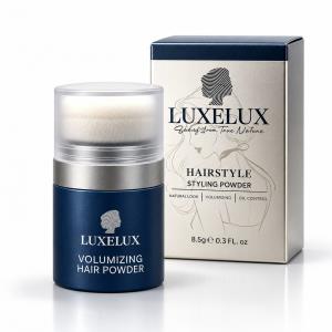 LUXELUX Puder do stylizacji włosów – zwiększa objętość, odświeża i pochłania nadmiar sebum  LUXELUX 