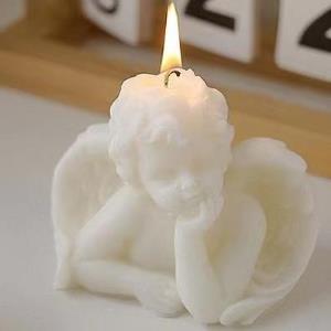 Świeca白色天使蜡烛