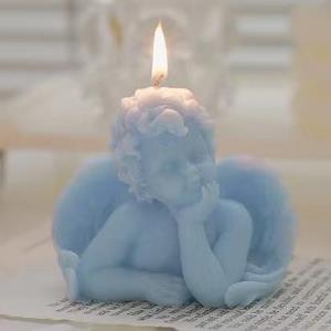 Świeca天蓝天使蜡烛