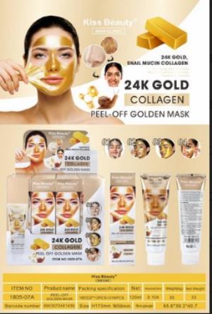 Złota maska peel-off do twarzy面膜