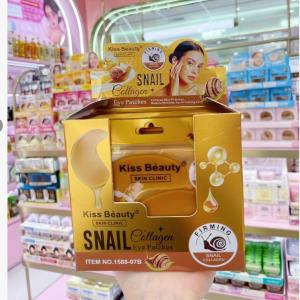 Kiss Beauty Płatki pod oczy Snail Collagen – ujędrniające i przeciwzmarszczkowe 眼膜