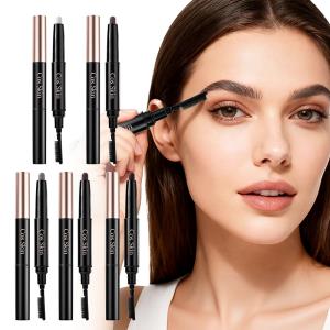 Cos Skin Dwustronna kredka do brwi ze szczoteczką CosSkin-CS041眉毛提升棒-04MediumBrown