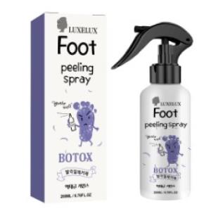 LUXELUX Spray złuszczający do stóp z kompleksem BOTOX 足部去角质喷雾
