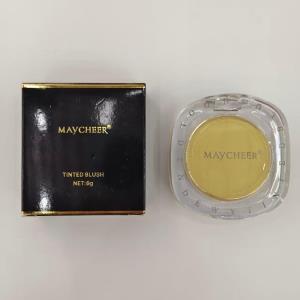 MAYCHEER Tinted Blush – złoty róż rozświetlający z efektem glow, 6 g 金色水光腮红