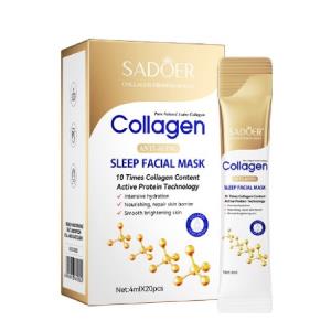 Maska do twazry SADOER骨胶原抗衰睡眠面膜(外文版)4mlX20pcs