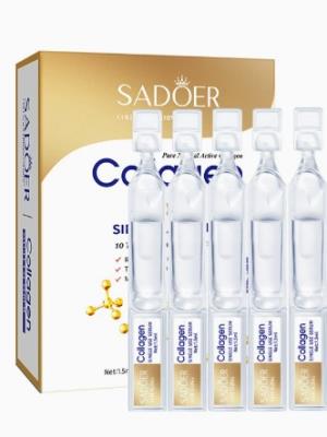 SADOER Maska do stóp z kolagenem – przeciwstarzeniowa i odżywcza, 40 ml / para  SADOER 骨胶原抗衰老足膜     