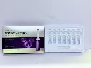 KORMESIC – przeciwzmarszczkowe serum z peptydami i retinolem GB (wersja obcojęzyczna)  2 ml × 7 ampu