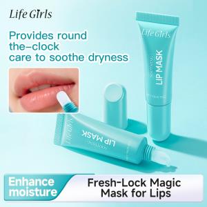 Regenerująca maska do ust na suche i spierzchnięte usta  LG8090   Life Girls soothinglip mask唇膜