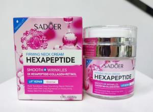Krem do szyi Ujędrniający heksapeptydSADOER六胜肽紧致颈霜(外文版)50g