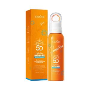 sprej przeciws ł oneczny SADOER美白水润防晒喷雾SPF50+PA+++（外文版）150ml