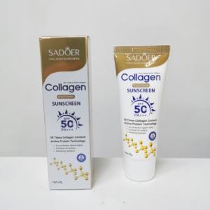 Krem przeciwsłoneczny SADOER骨胶原抗衰美白防晒霜(外文版)40g