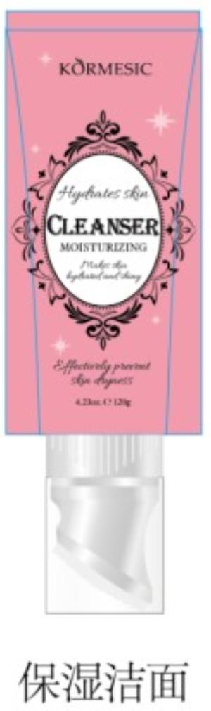 KORMESIC – nawilżający żel do mycia twarzy (wersja obcojęzyczna), 120 g KORMESIC保湿洁面(外文版)120g