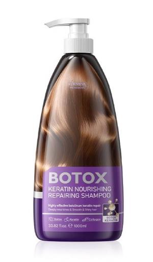 Szampon Botox Keratin Odżywczy szampon naprawczy KORMESIC肉毒杆菌角蛋白滋养修复洗发水(外贸专供)1000ml