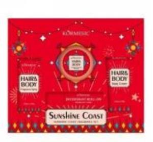 KORMESIC – perfumowany, nawilżający zestaw do ciała „Magiczny Ogród” (wersja obcojęzyczna), 100 g + 