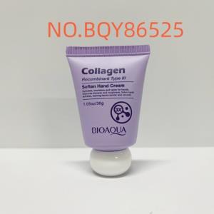 Zmiękczający krem do rąk BIOAOUA z rekombinowanym kolagenem typu III  BIOAOUA重组III型胶原蛋白柔润护手霜（外文版）30g