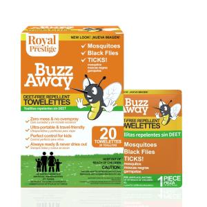 Chusteczki odstraszające owady bez DEET – 20 szt. 驱蚊湿巾15pcs