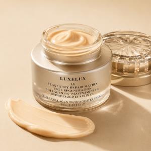 LUXELUX TRIPLE COLLAGEN GLOW BOOSTER CREAM  LUXELUX Rozświetlający krem z potrójnym kolagenem 50 ml 