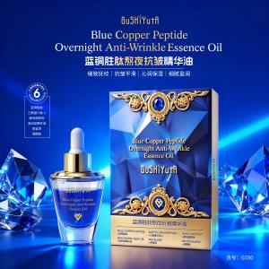 Story & Her Blue Copper Peptide Repair Oil Serum – przeciwzmarszczkowy olejek-serum z peptydem miedz