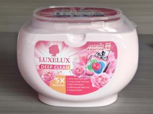 LUXELUX Kapsułki do prania 3 w 1, 18 g, 40 szt. 18g三腔4 0 颗装