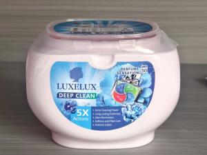 LUXELUX Kapsułki do prania 4 w 1, 15 g, 50 szt.15g四腔5 0 颗装