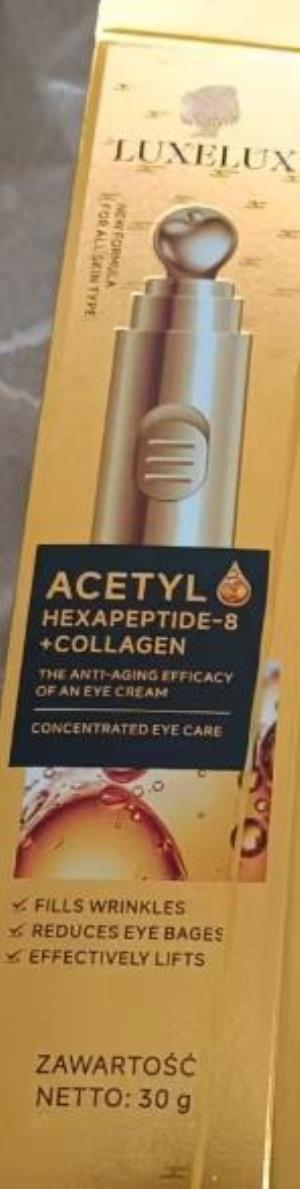 Kolagenowy krem ​​przeciwzmarszczkowy pod oczy 30ml 胶原美肌抗皱眼霜30ml