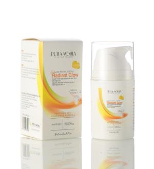 PURAMORIA Radiant Glow – rozświetlający krem do twarzy z arbutyną i witaminą C 面霜