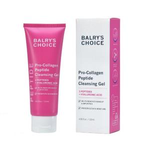 BALRY’S CHOICE Pro-Collagen Peptide – żel do mycia twarzy z 3 peptydami i kwasem hialuronowym, 120 m