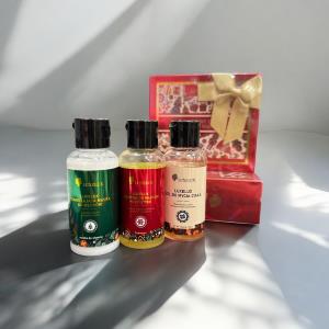 Świąteczny zestaw do pielęgnacji ciała Luxelux 圣诞洗护沐套装 A