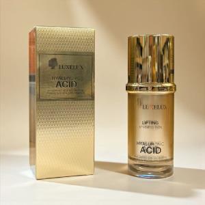 LUXELUX Serum do twarzy z kwasem hialuronowym i peptydami – ujędrniająco-odmładzające Luxelux玻尿酸多肽紧致