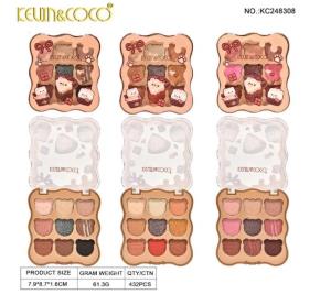 „Chocolate Bear” – paletka 9 cieni do powiek